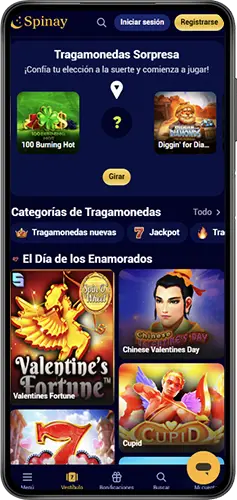 Descarga la app de Spinay Casino para tu móvil